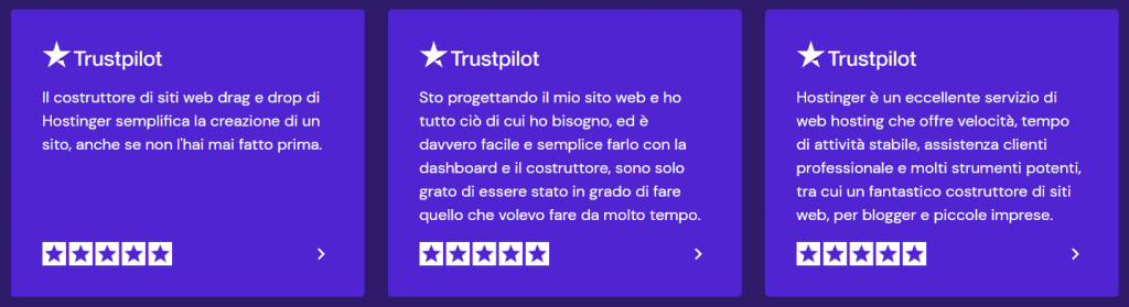 Recensioni su Hostinger